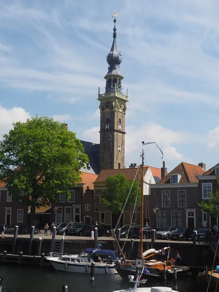 The town hall of Veere, Zeeland, The Netherlands